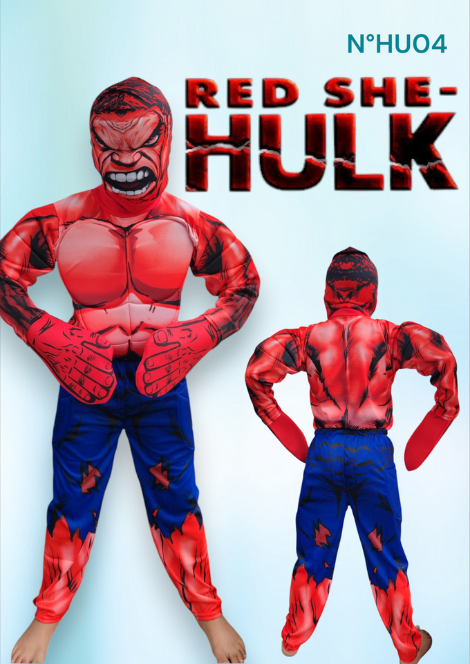 Traje de HULK RED